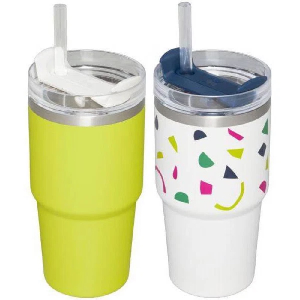 Stanley 2pk 20oz Stainless Steel H2.0 Flowstate Quencher Tumblers - Picture 2 of 3